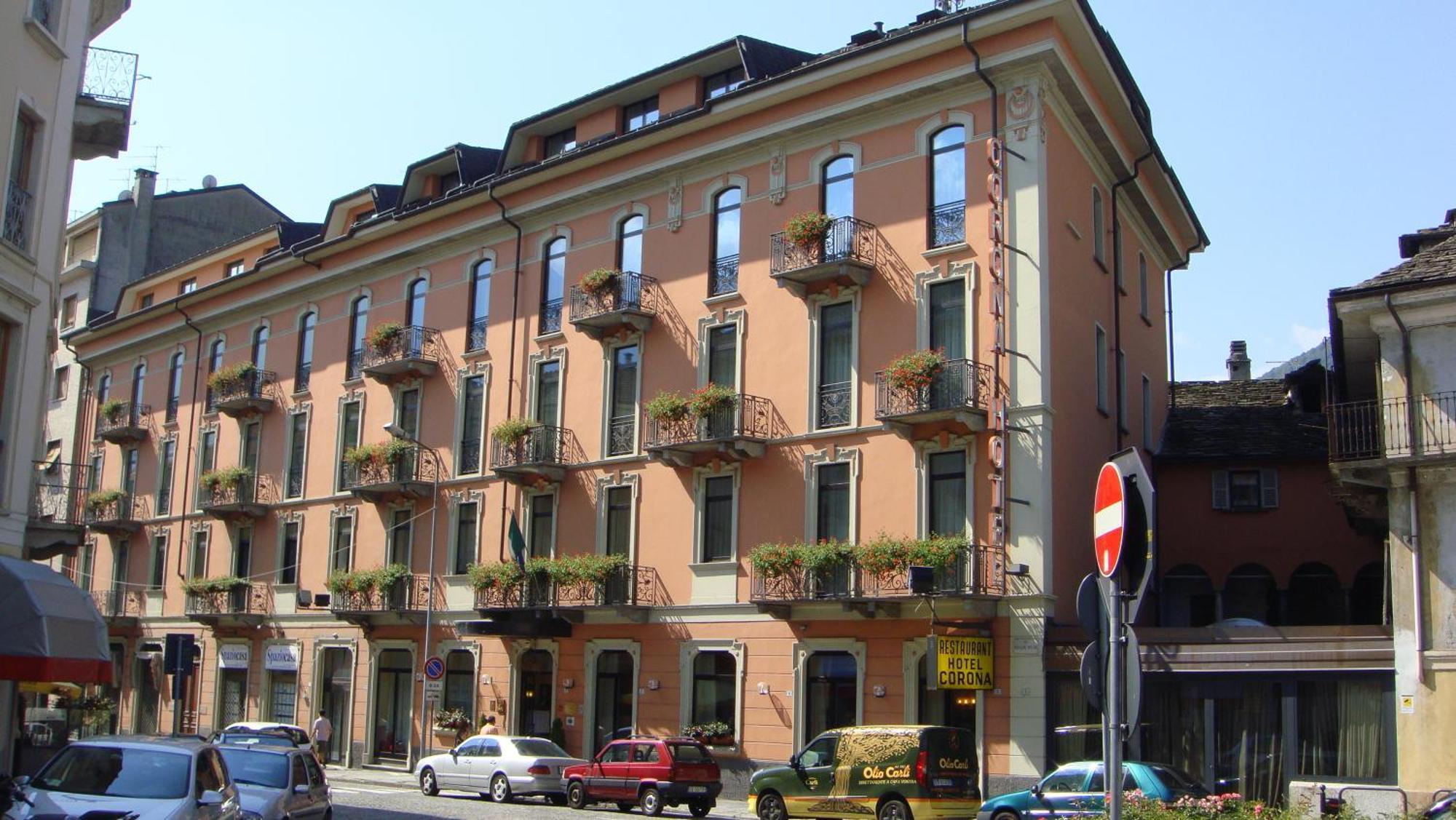 Albergo Corona Domodossola Exterior foto